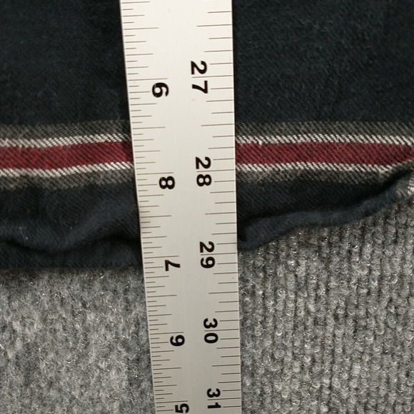 Wrangler Originals Men's Button-Up Flannel Shirt Multi Large Long Sleeve Check - Picture 11 of 12